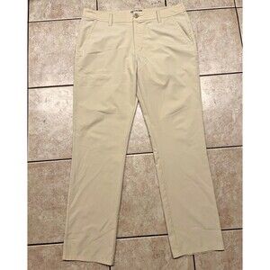 HUK Pants Mens 36x32 Performance Fishing Moisture Wicking Stretch Chino Casual